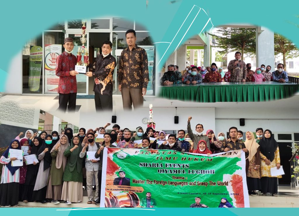 SHARIA EVENT FAKULTAS SYARIAH DAN ILMU HUKUM IAIN PADANGSIDIMPUAN TAHUN 2021