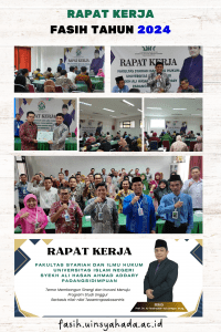 RAPAT KERJA FAKULTAS SYARIAH DAN ILMU HUKUM  UIN SYEKH ALI HASAN AHMAD ADDARY PADANGSIDIMPUAN TAHUN 2024