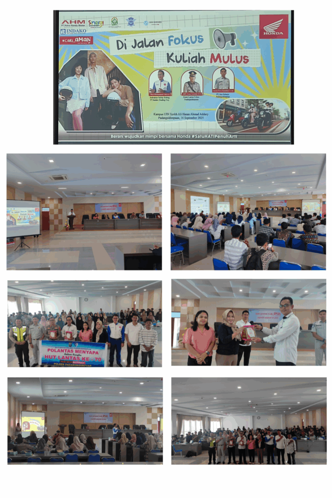 Sharing Session “Di Jalan Fokus, Kuliah Mulus” Bersama PT. Indako Tading Coy (Honda) dan Stakeholders