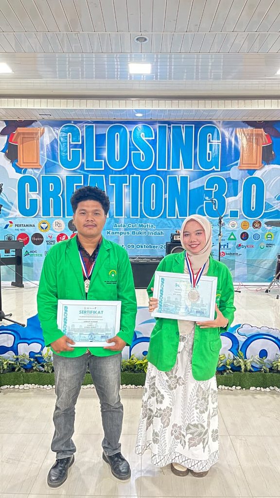 Mahasiswa FASIH UIN Syahada Padangsidimpuan Raih Juara 2 Lomba Debat Nasional CREATION 3.0 di Universitas Malikussaleh